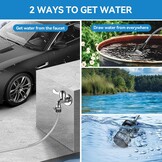 Draadloze Hogedrukreiniger 60 bar (41% korting)