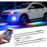 LED Auto Ondervloerlamp 50% Korting | 16 Miljoen Kleuren