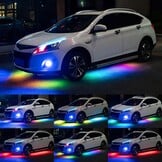 LED Auto Ondervloerlamp 50% Korting | 16 Miljoen Kleuren