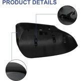 Spiegelkappen Wit ABS voor Toyota Yaris 2012-2019 (40% Korting)