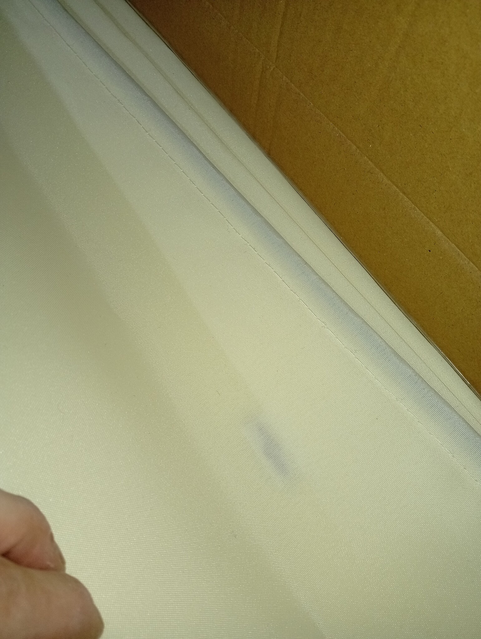 vidaXL Rolgordijn Buiten 100x270 cm Crème - 58% Korting!