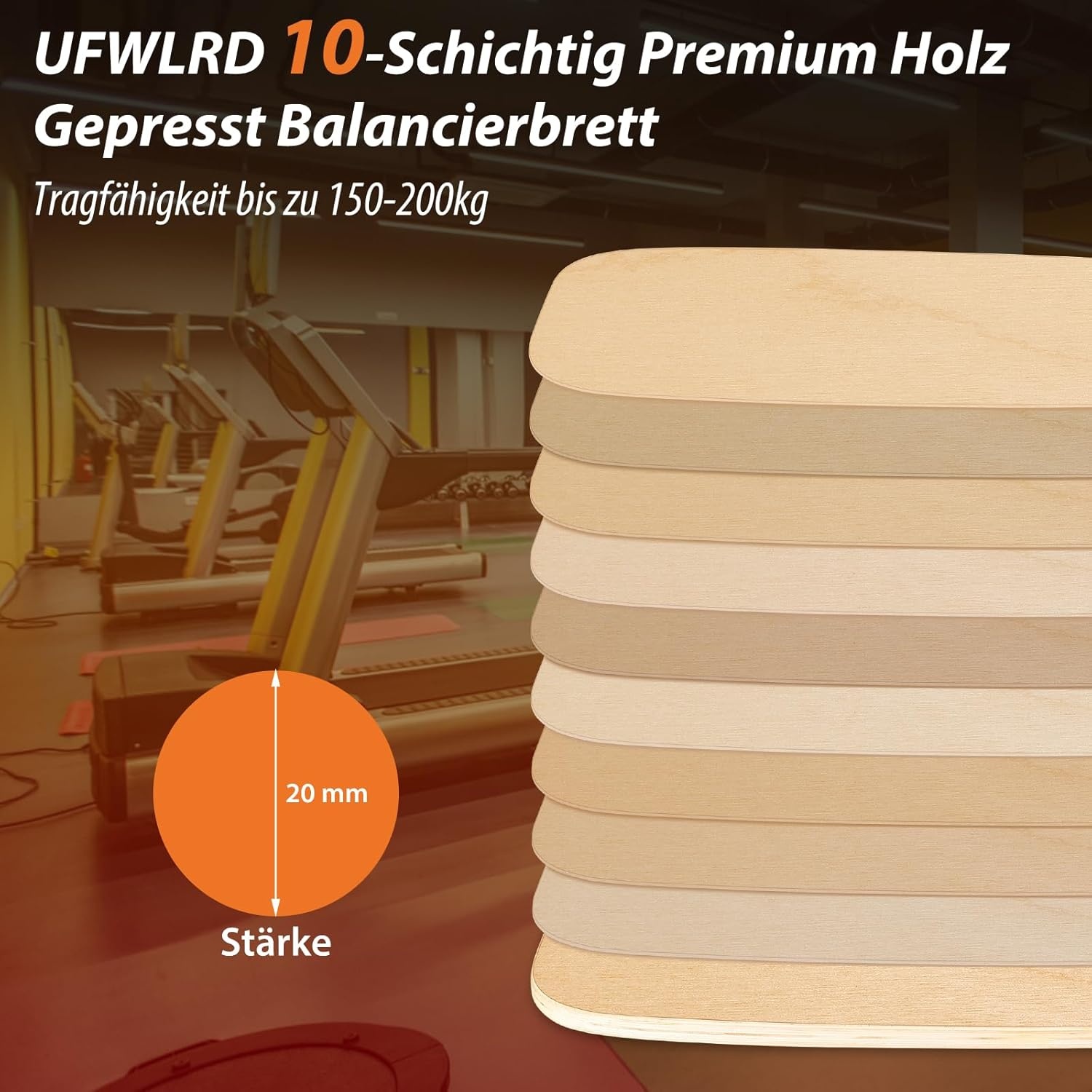 Houten Balansbord voor Volwassenen | Evenwicht & Coördinatie | 36% Korting