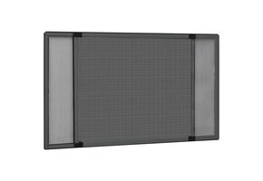 vidaXL Uitschuifbare Raamhor (100-193)x75 cm Antraciet - 72% Korting