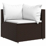 vidaXL Tuinhoekbank met kussens - 64% Korting!