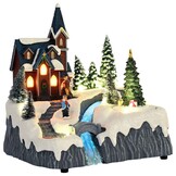 VidaXL Kerstdorp Multikleur - 73% Korting!