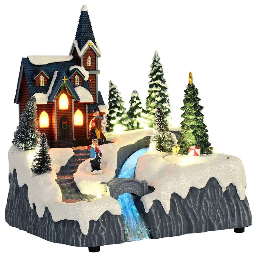 VidaXL Kerstdorp Multikleur - 73% Korting!