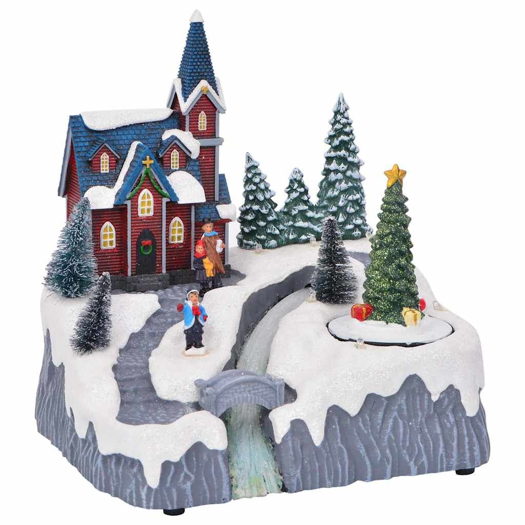 VidaXL Kerstdorp Multikleur - 73% Korting!