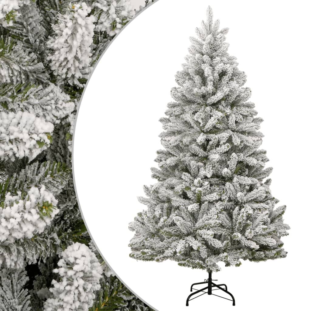 Kunstkerstboom met Sneeuw - 210 cm - 57% Korting