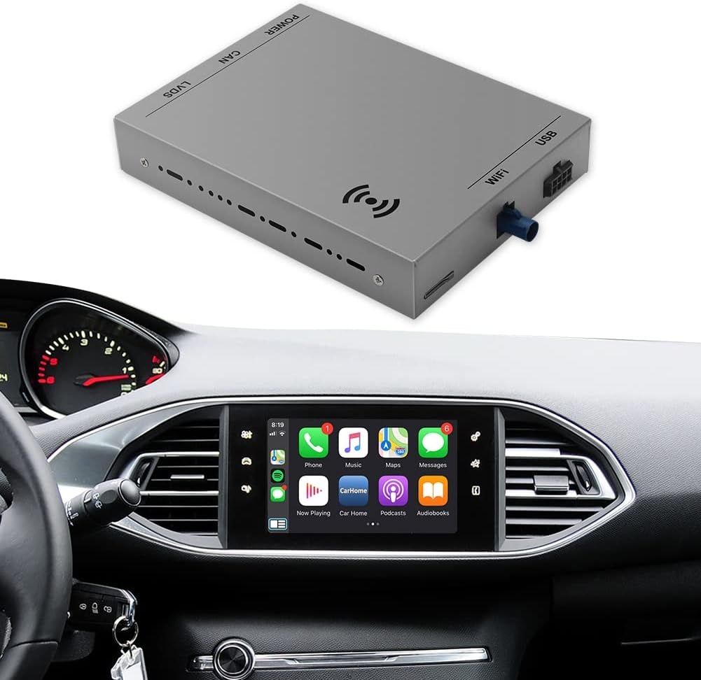 Draadloze CarPlay/Android Auto Kit Peugeot/Citroën - 37% Korting!