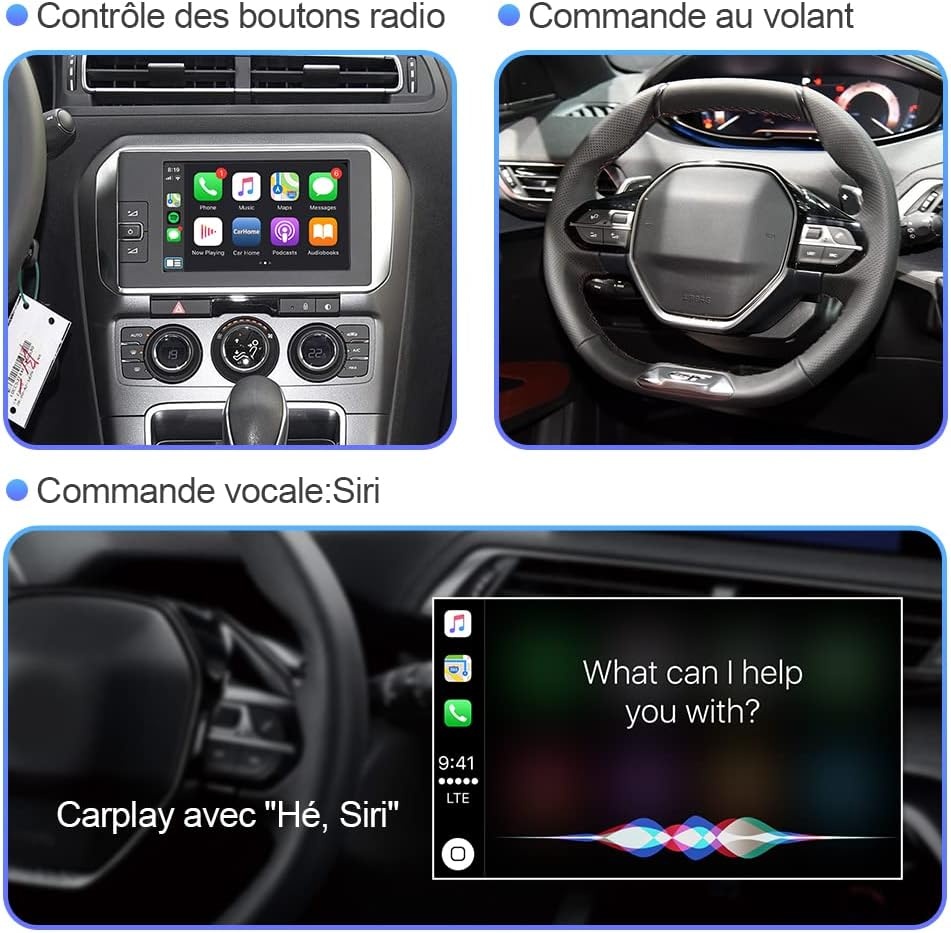 Draadloze CarPlay Kit Peugeot/Citroën Picasso (49% Korting!)