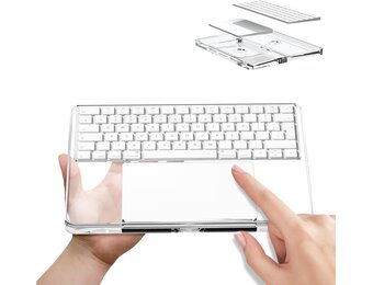 Ergonomische Acryl Toetsenbord & Touchpad Houder - 36% Korting