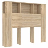 Hoofdbordkast Sonoma Eiken | 59% Korting