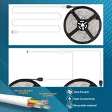LED Strip Connector Set 37-delig 10mm RGB 5050 - Soldeervrij