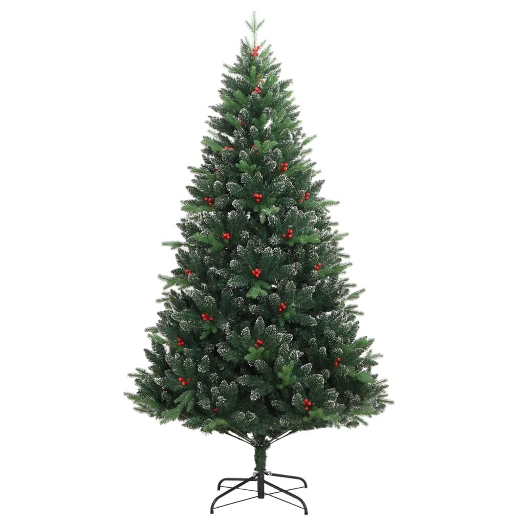 Kunstkerstboom 150cm met rode bessen - 57% Korting!