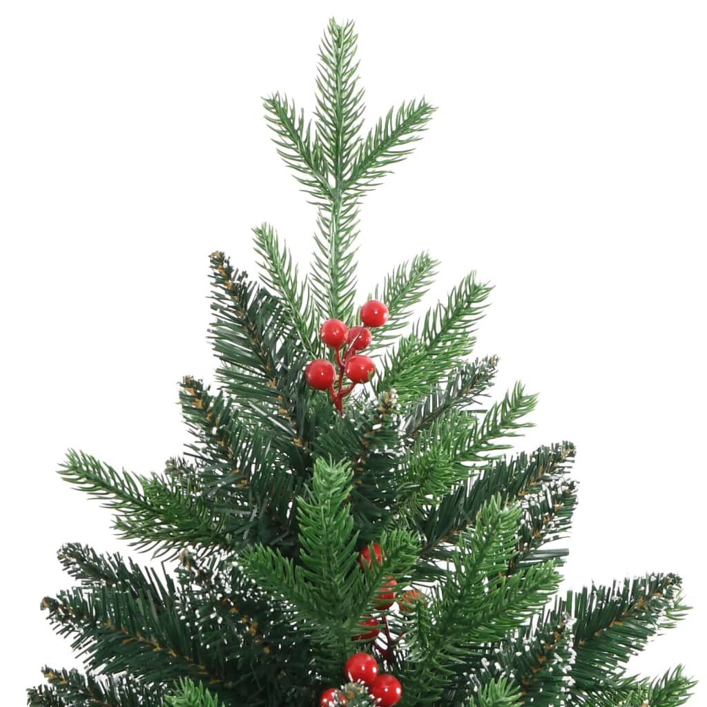 Kunstkerstboom 150cm met rode bessen - 57% Korting!