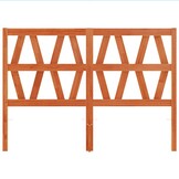 Hoofdbord Massief Grenenhout - Wasbruin (59% Korting)