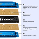 Easttop Blues Harmonica Set (7 Stemmingen) | 52% Korting