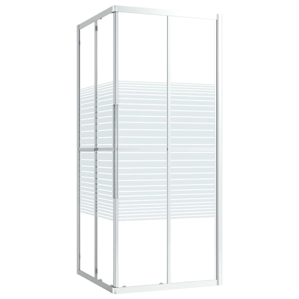 vidaXL Douchecabine 80x80x180 cm ESG - Nu 43% Korting!