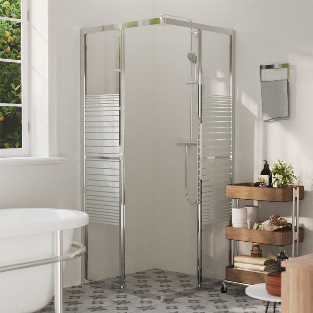 vidaXL Douchecabine 80x80x180 cm ESG - Nu 43% Korting!