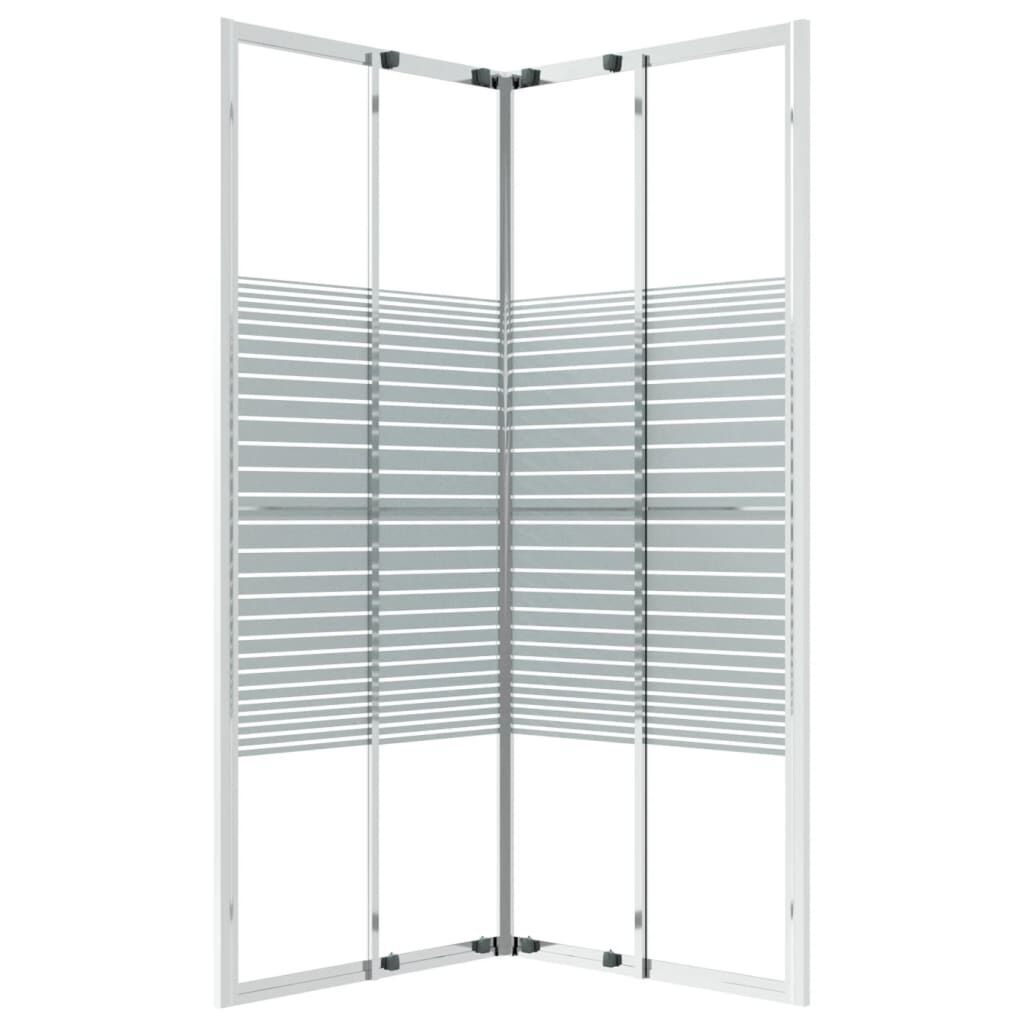 vidaXL Douchecabine 80x80x180 cm ESG - Nu 43% Korting!