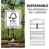 Hauck Alpha+ Kinderstoel Mint - Duurzaam Beukenhout FSC Gecertificeerd