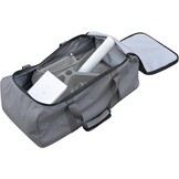 Opbergtas Starlink V2 Kit | Ruime opslag voor antenne, router & kabels | Schokabsorberend | Gewatteerde handvatten | Zwart