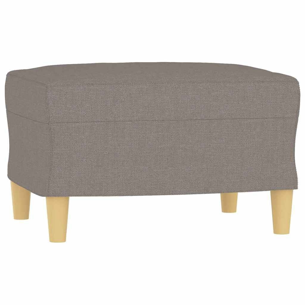 Taupe Voetenbank 60x50x41 cm - 60% Korting!