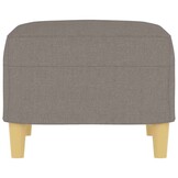 Taupe Voetenbank 60x50x41 cm - 60% Korting!