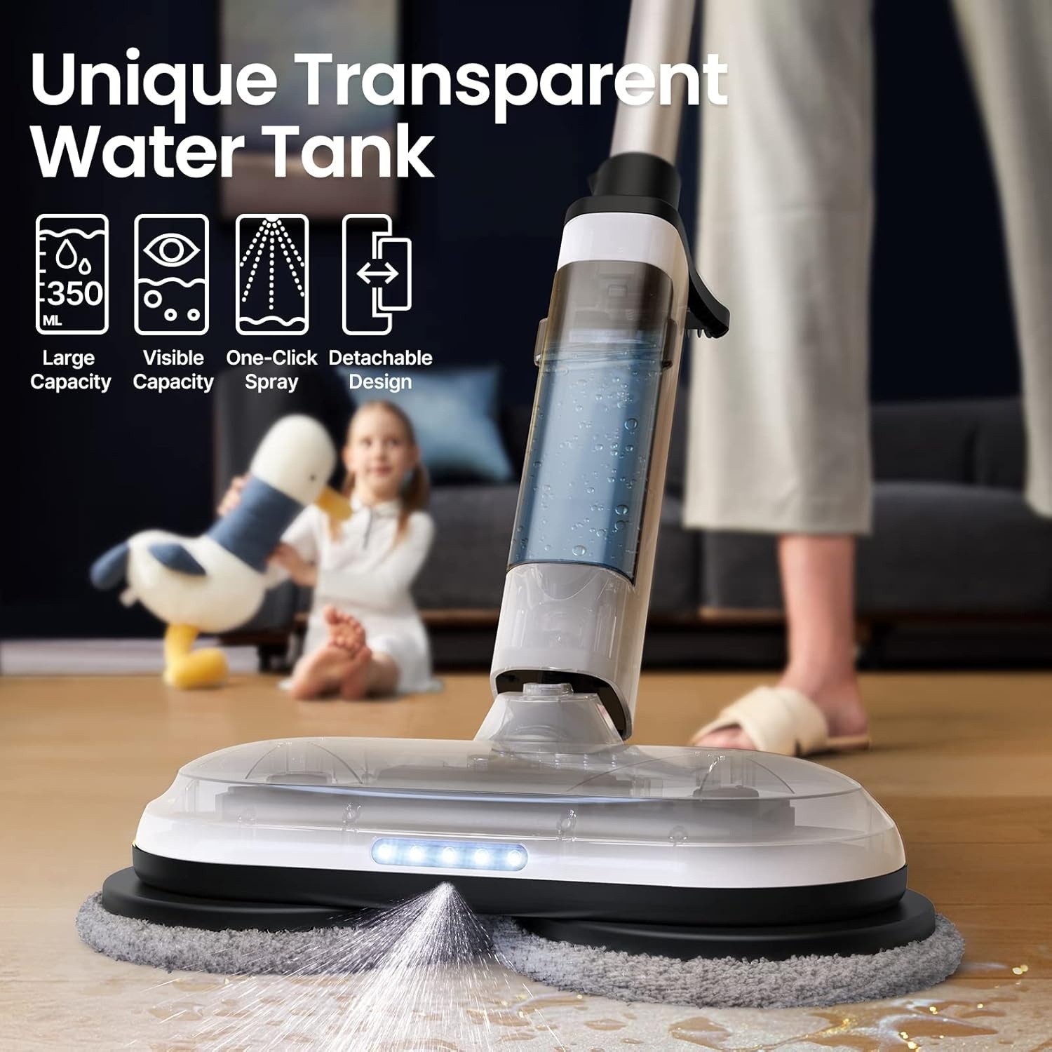 iDOO Draadloze Elektrische Dweil - 41% Korting!