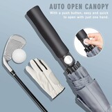 Golfparaplu Winddicht & Waterdicht - 43% Korting!