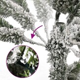 VidaXL Kunstkerstboom Sneeuw 180cm - 60% Korting!