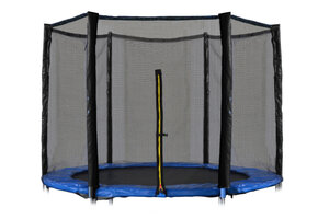 Trampoline veiligheidsnet 305cm (10ft) - 6 palen - 62% korting!