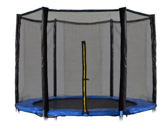 Trampoline net 305 cm - buitenrand - 6 palen - 10Ft - veiligheidsnet