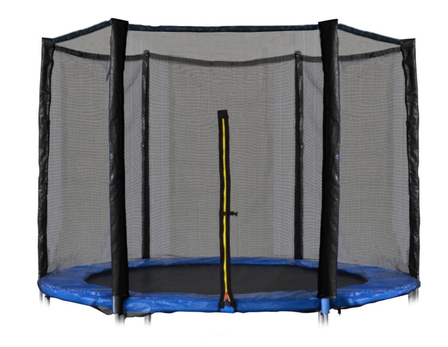Trampoline net 305 cm - buitenrand - 6 palen - 10Ft - veiligheidsnet