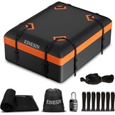 Einesin Dak Imperiaal Tas Opvouwbaar met Antislipmat en Bagageslot voor Auto's, Vans en SUV's (112 x 86 x 43 cm)