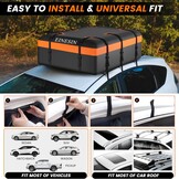 Einesin Dak Imperiaal Tas Opvouwbaar met Antislipmat en Bagageslot voor Auto's, Vans en SUV's (112 x 86 x 43 cm)