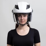 Jethelm met Vizier & Zonnevizier | ECE 22.06 | 40% Korting