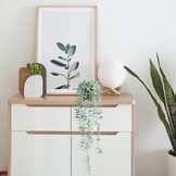 Opknoping Planten Kunstmatige Decor Nep Ingemaakte Hangende Wijnstokken Levensecht Groen voor Nieuwe Woondecoratie 1 STKS Lichtgroen