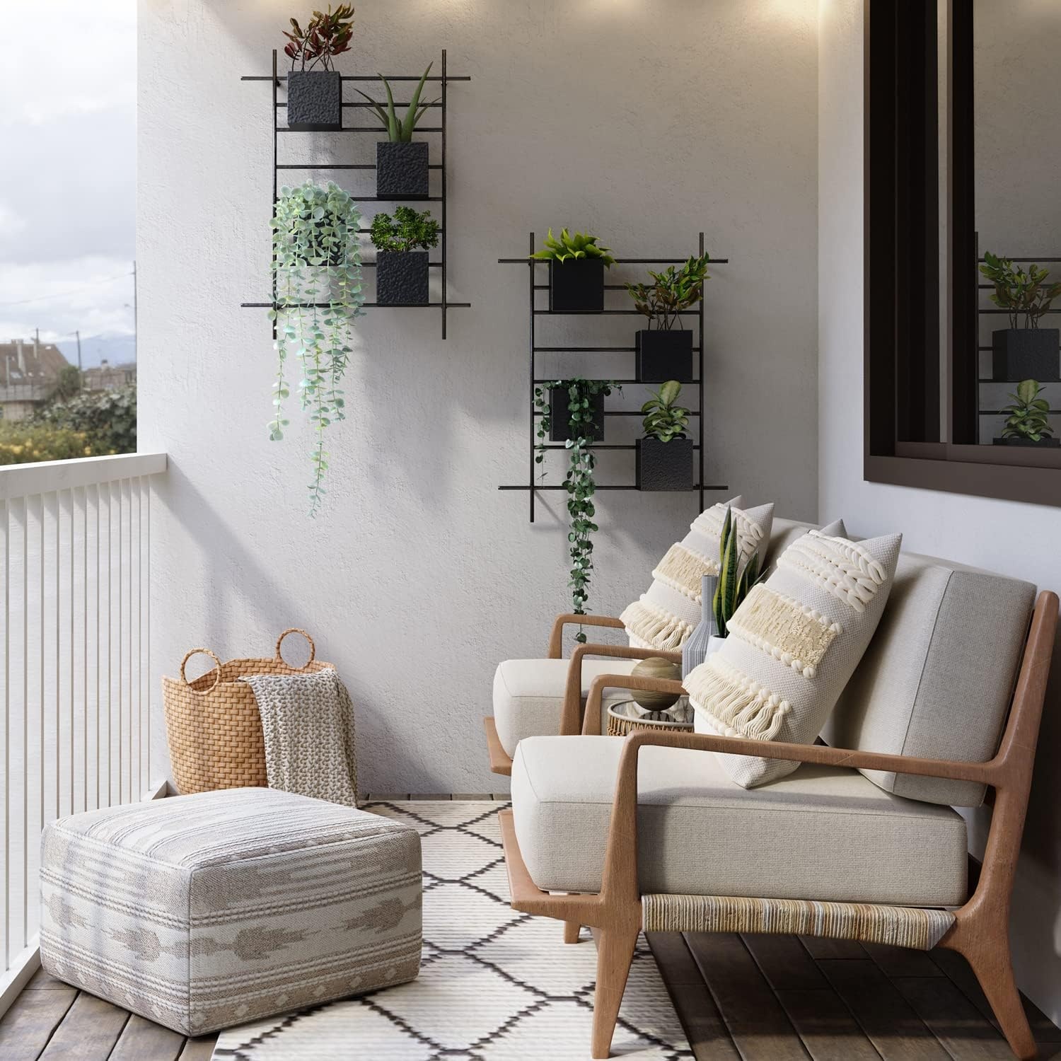 Opknoping Planten Kunstmatige Decor Nep Ingemaakte Hangende Wijnstokken Levensecht Groen voor Nieuwe Woondecoratie 1 STKS Lichtgroen