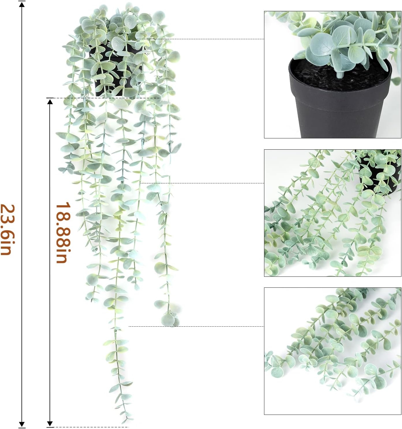 Opknoping Planten Kunstmatige Decor Nep Ingemaakte Hangende Wijnstokken Levensecht Groen voor Nieuwe Woondecoratie 1 STKS Lichtgroen