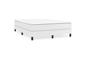 vidaXL Wit Kunstleren Bedframe 140x200 cm - 34% Korting!