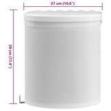 vidaXL Inbouw Keukenvuilnisbak 8L (54% Korting)