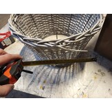 vidaXL Wicker Plafondlampenkap Ø38cm Bruin - 60% Korting