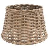 vidaXL Wicker Plafondlampenkap Ø38cm Bruin - 60% Korting