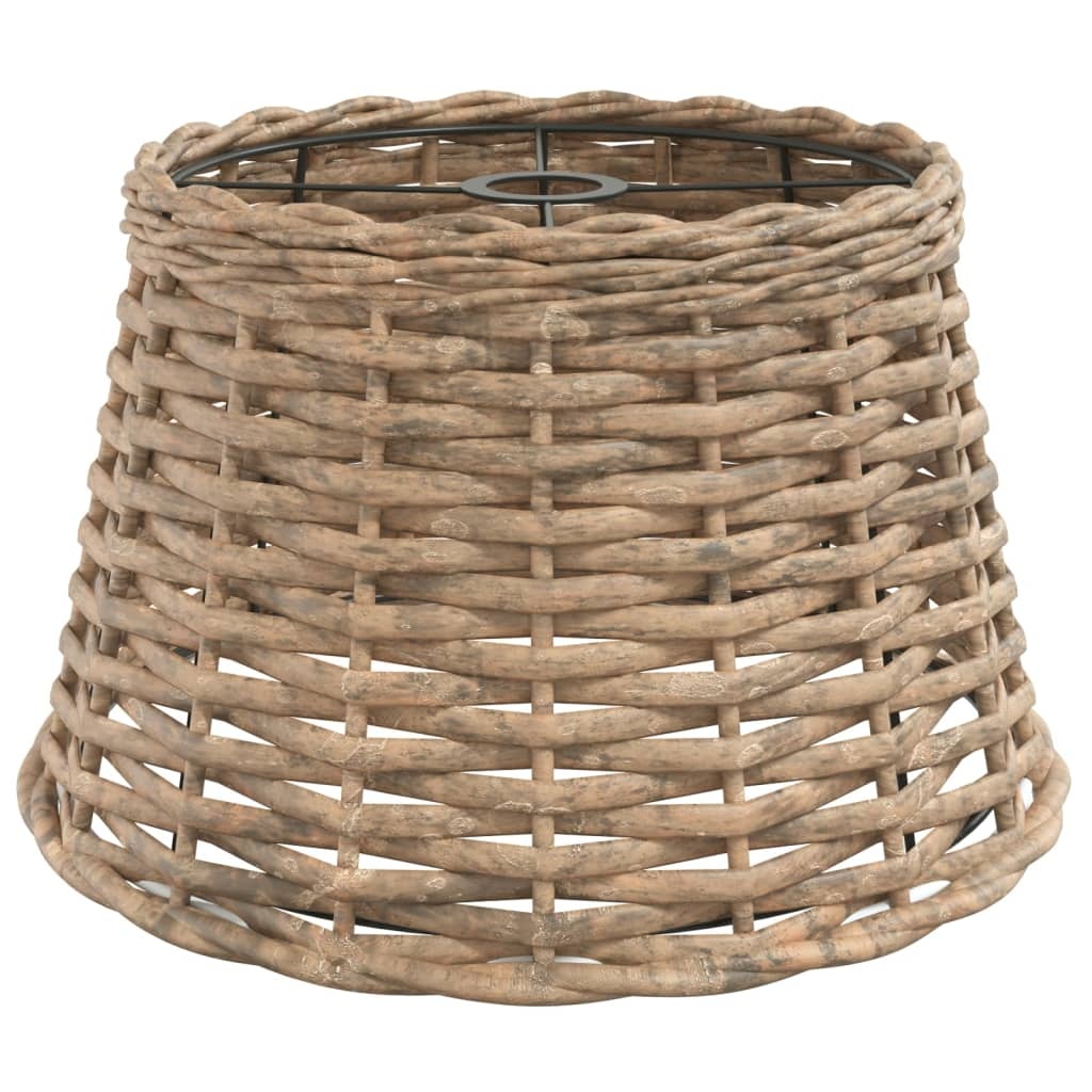 vidaXL Wicker Plafondlampenkap Ø38cm Bruin - 60% Korting