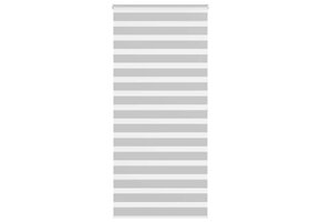 VidaXL Zebra Rolgordijn Grijs - 100x200 cm | 32% Korting