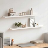 vidaXL Fotoplanken (2 stuks) - Wit, 39% Korting!