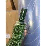 vidaXL Kunstkerstboom met levensechte naalden 210 cm groen