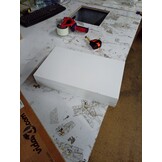 Zwevende Wandschappen MDF Wit - 2 stuks - 78% Korting