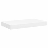 Zwevende Wandschappen MDF Wit - 2 stuks - 78% Korting